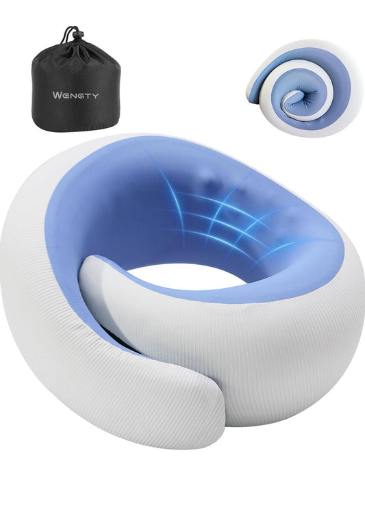 Ergonomic 360° Travel Neck Pillow – Ultimate Comfort for Flights