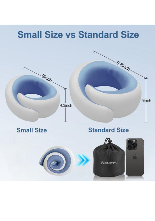 Ergonomic 360° Travel Neck Pillow – Ultimate Comfort for Flights